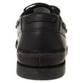 thumbnail image 4 of Sail Men'S Premium Medium Width Boat Shoes, Black, 12, 4 of 7