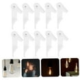 thumbnail image 6 of LEORX 20pcs Ceiling Light Accessories White Plastic Fixed Clips for LED Ceiling Lights, 6 of 8