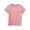 Pink, variant on Women's Sleepwear Modal Cotton Blend Short Sleeve Top Loose Fit Loungewear Casual Round Neck Pocket PJ Top Soft Breathable Home & Outdoor Wear Sizes M-2XL