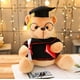 thumbnail image 1 of Oso de peluche de graduación | Muñeco de peluche con toga, birrete y gafas | Regalo de graduación de poliéster suave para estudiantes, mentores y decoración del hogar y la oficina., 1 of 5