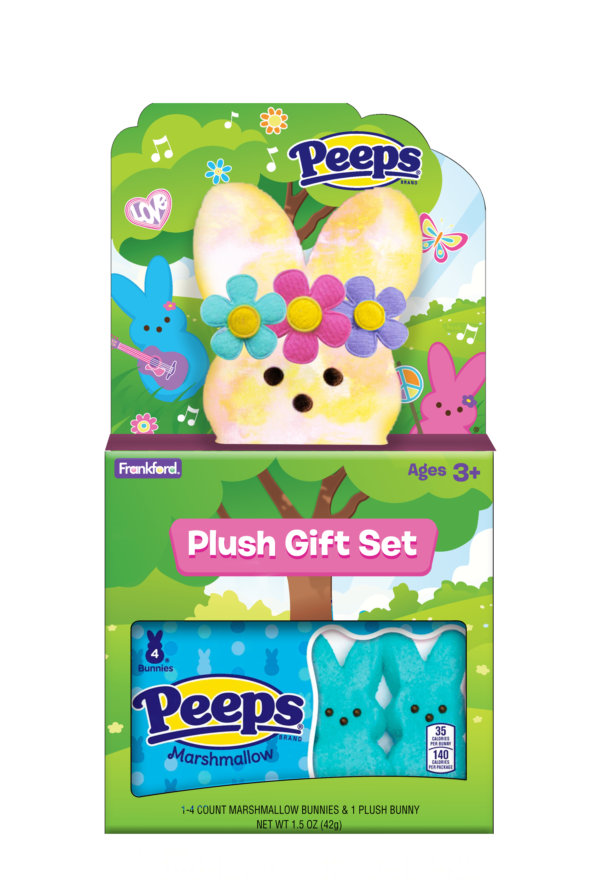 Peep Plush 15 Polka Dot Bunny – The Gifted Basket