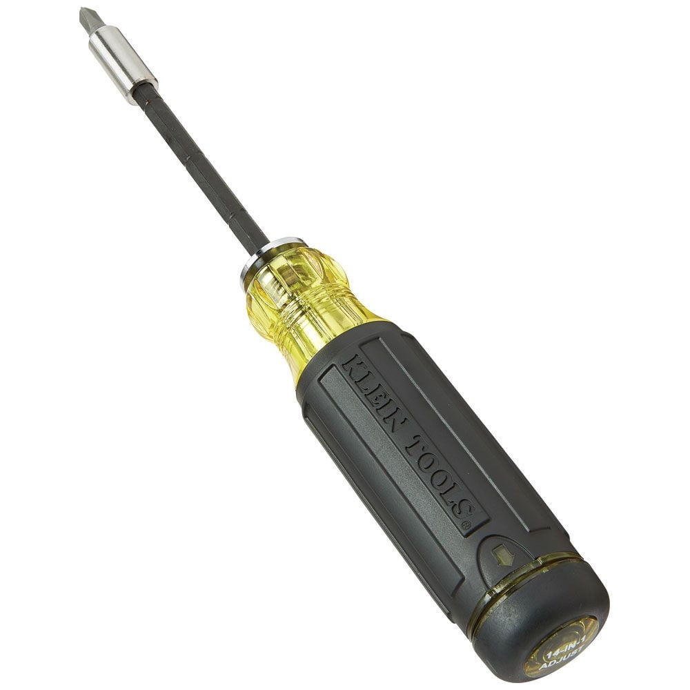 Klein Tools 14-in-1 Multi-Bit Adjustable Length Screwdriver