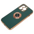 thumbnail image 4 of Carcasa para teléfono móvil, carcasa para teléfono con anillo galvanizado de oro rosa, funda para teléfono de TPU suave y ultrafina para iPhone 13 Pro, 4 of 8