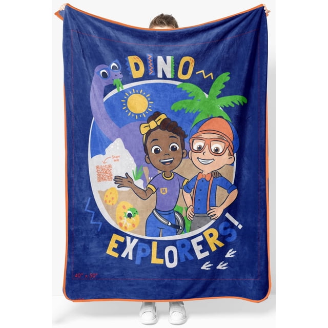 Manta de Peluche Blippi Sunny Side Up 117x152 cm Cómoda