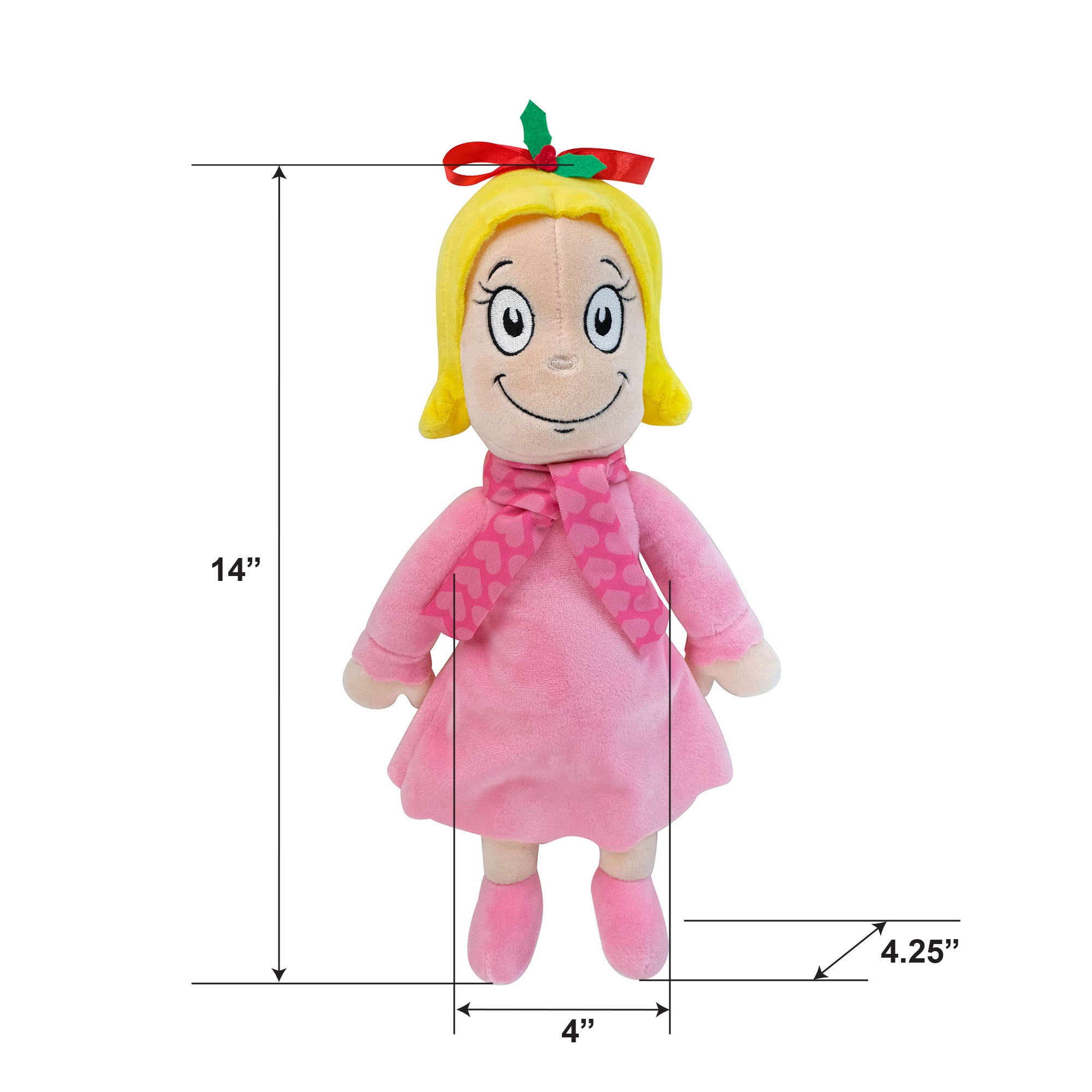 Dr Seuss The Grinch Who Stole Christmas Cindy Lou Who Plush 13
