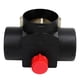 thumbnail image 2 of Conector Estilo T De Salida, Protección De Seguridad Conductos De 3 Resistencia A La Erosión Conducto De Salida De Aire Universal Pieza En T Para Calentador De, 2 of 7