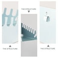thumbnail image 4 of OUNONA Wrench Storage Shelf Wrench Rack Organizer Space Saving Silver 1Pcs, 4 of 8