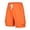 Orange, variant on Fgvctg Mens Shorts Casual Elastic Waist Summer Hiking Fishing Cargo Short Stretch Waist Oversized Work Relaxed-Fit Shorts Dressy Waistband Drawstring Pants with Multi Pockets,Gray,L