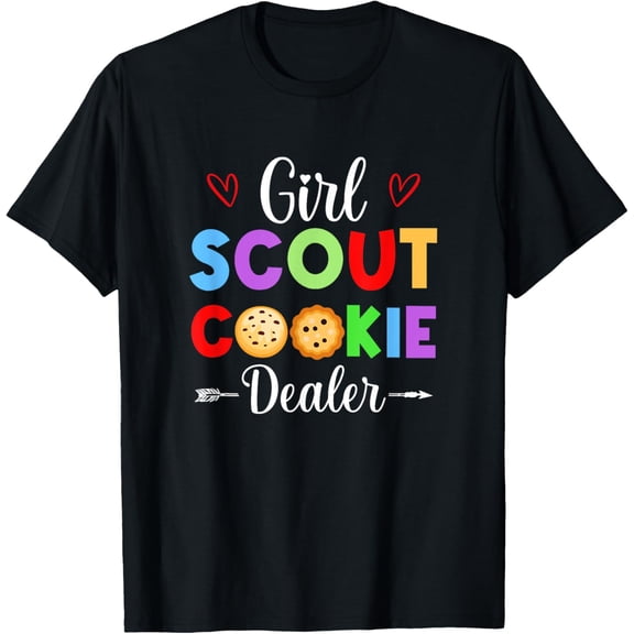 Scout For Girls Cookie Dealer Funny Scouting Family T-Shirt