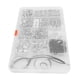 thumbnail image 4 of Dreadlocks Cuffs Coils trenzado DIY Retro Safe Dreadlocks Jewelry Alloy para fiesta de Navidad ANGGREK Otros, 4 of 8