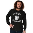 thumbnail image 5 of Jewish Christmas Chinese Takeout Long Sleeve TShirt Men Women Brisco Brands S, 5 of 5