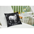 thumbnail image 4 of Rustic Farm Sheep Indoor/Outdoor Pillow, 18" x 18", 4 of 6