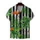 thumbnail image 3 of Camisas hawaianas de manga corta con estampado 3D de árbol de coco para hombre y mujer, ropa de calle informal para vacaciones, 3 of 5