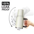 thumbnail image 3 of Modern 40oz Tumbler– Stainless Steel Insulated Tumbler with Handle and Straw, Large Capacity Travel Cup for Hot & Cold Drinks, 3 of 7