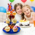 thumbnail image 5 of 2 pack 3 Tier Cupcake Stand Paper Dessert Holder Cupcake Display Party Decorations for Birthday Baby Shower Party, 5 of 7