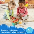 thumbnail image 2 of Fisher-Price Backyard Beekeeper 13-Piece Preschool Pretend Play Set with Toy Beehive, 2 of 6