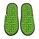 thumbnail image 1 of Fotbe Corn 4 Pantuflas Peludas para Mujer con Estampado, Zapatillas de Peluche, Zapatos de Invierno para Casa, Uso Interior y Exterior-Large, 1 of 8