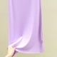 thumbnail image 4 of Camisón largo de poliéster para mujer, sin mangas, cuello redondo, color liso, holgado, para el hogar, 4 of 6