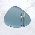 thumbnail image 4 of Dining Placemat Set Triangular Leather Placemats Multiple Colors Dining Table Mats Heat Table Protector for Kitchen Dinner & Home Decor Valentín Decorations Best Valentín Gifts 2026, 4 of 8