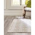 thumbnail image 3 of Rugs.com Sabrina Soto Casa Collection Rug – 6 Ft Runner Beige High Rug Perfect For Hallways, Entryways, 3 of 3