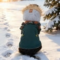 thumbnail image 6 of Pet's Clothes Christmas Heated Reflective Winter Coat Warm Fleece Lined Jacket For Cold Weather And Nighttime Visibility With Adjustable Straps, 6 of 8