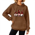 thumbnail image 2 of Christmas Sweatshirts for Women Ladies Jumpers Loose Fit Long Sleeve Crewneck Hoodies Fashion Xmas Tree Graphic Pullover Casual Lightweight Shirt Activewear Outfits Clothing, 2 of 6