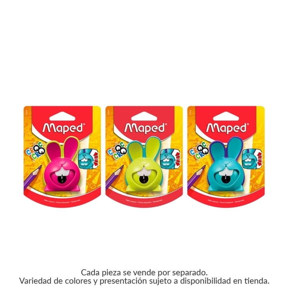 Sacapuntas Maped croc croc con depósito