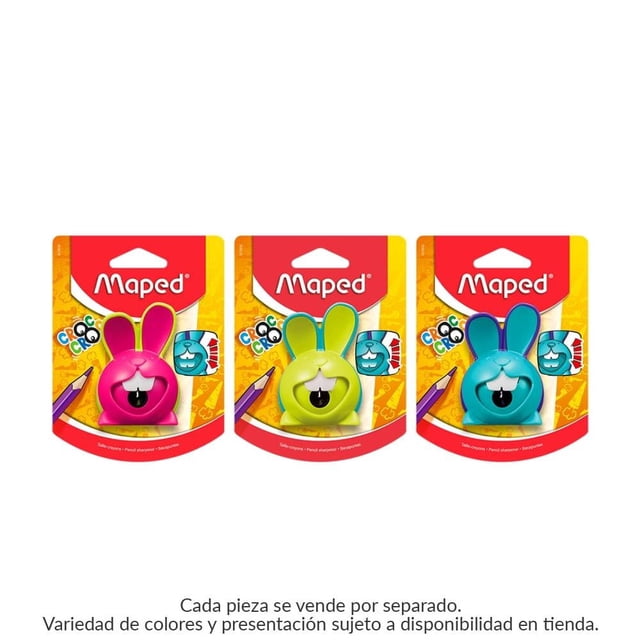 Sacapuntas Maped croc croc con depósito