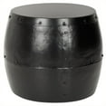 thumbnail image 1 of Hawthorne Tabouret Tambour en Fer Collection Noir, 1 of 1