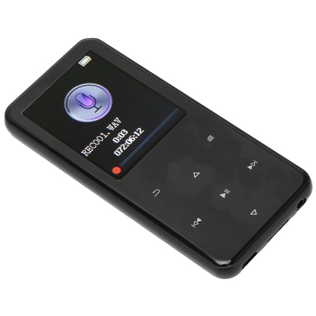 Reproductor de mp3 Con Pantalla de Alta Sensibilidad, 5.0, Reproductor de Música Portátil Con Memoria de 16 GB, Reproductor de Mp3 Sin Pérdidas ampliable Hasta 256 GB Para El