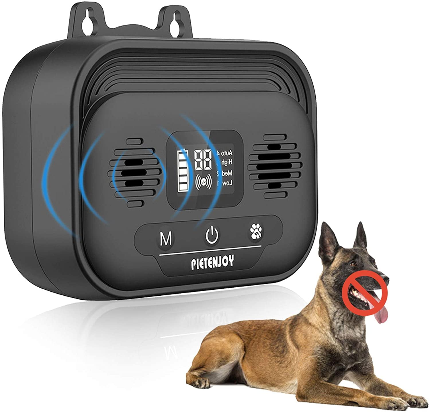 Anti Barking Control Device,Ultrasonic Dog Bark Deterrent,Upgrade Mini Sonic Anti-bark Repellent 50 FT Range,Ultrasound Silencer No Bark Training Control Device Security for Dog 