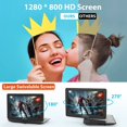 DBPOWER 17.9" Portable DVD Player with Swivel Screen, Rechargeable