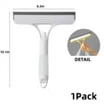 thumbnail image 3 of QZS Reusable Window Cleaning Scraper,3 in 1 Window Cleaning Scraper,White Easy to Clean Cleaner Tool for Finish Mirrors,Tiles and Car Windows, 3 of 6