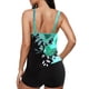 thumbnail image 2 of Conjunto de Traje de Baño Dividido de Mujeres, Tres Piezas Impreso Bikini Sexy para la Playa Y la Piscina, Traje de Baño sin Espalda con Almohadilla de Pecho, Nylon de Dos Piezas, 2 of 3