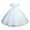 White, variant on Mercatoo Flower Girl Dress Long Tulle Ruched Pageant Dress Sparkly A Line Gown P𝐚rty Dresses P𝐚rty Princess Prom Dress