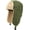 Green, variant on Trapper Hat with Ear Flaps Russian Ushanka for Men Women Winter Snow Hat for Cold Weather Aviator Cap Warm