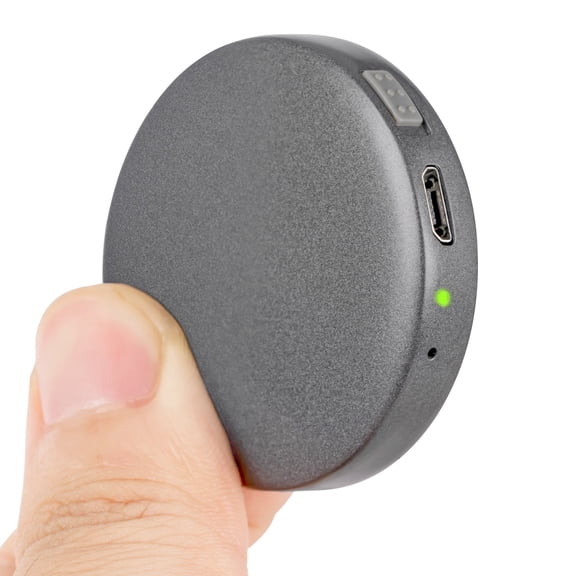 KNIGHT 128GB (1600 Hour) Magnetic Voice Activated Recorder   Mini Voice Recorder for Work, Class, Meetings & More! Mini Recorder, Tiny Recording Device Small Recording Devices Microphone MP3 Gray