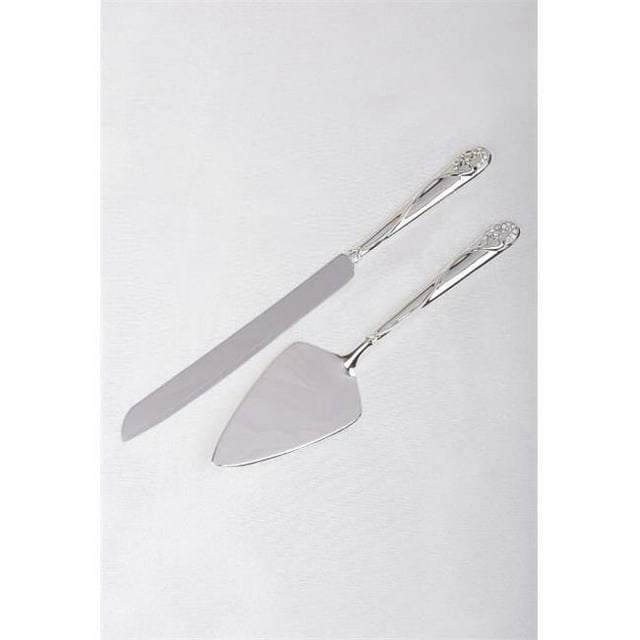 Unik Occasions Couteau à Gâteau & Serveur Ensemble