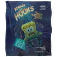 thumbnail image 2 of Spongebob Blanket, 50'x60' Beware The Hooks Silky Touch Super Soft Throw Blanket, 2 of 6