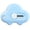 Blue, variant on Box cutting tool,Retractable Letter Opener,Adorable Cloud Tiny Letter Opener Envelope Slitter for Key Chain Pocket Bag Package School Supplies Kilougeis