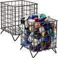 thumbnail image 1 of 2 Pack Coffee Pod Holder, Square Wire K Cup Holder Espresso Pod Organizer, Metal Coffee Pod Storage Basket, 1 of 4