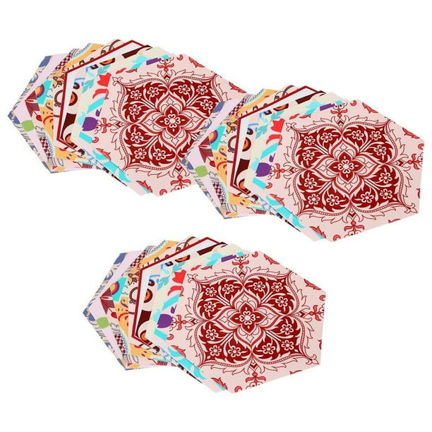 30X Etiqueta de Piso de Vinilo Antideslizante para Decoración del Hogar, Calcomanía de Azulejo de Pared de PVC Hexagonal, Autoadhesivo de Pelar Y Pegar, para Sala de Estar Cocina