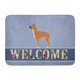 thumbnail image 1 of "Treasures Boxer Welcome Floor Mat, 19 x 27, multicolor" Caroline's Treasures BB5557RUG, 1 of 1