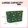 thumbnail image 4 of Picia Dinosaurs Printed Leather Travel Toiletry Bag,Cosmetic Organizer, Makeup Travel Bag, Durable Travel Pouch, Compact Toiletry Bag, Travel Accessories, 4 of 6