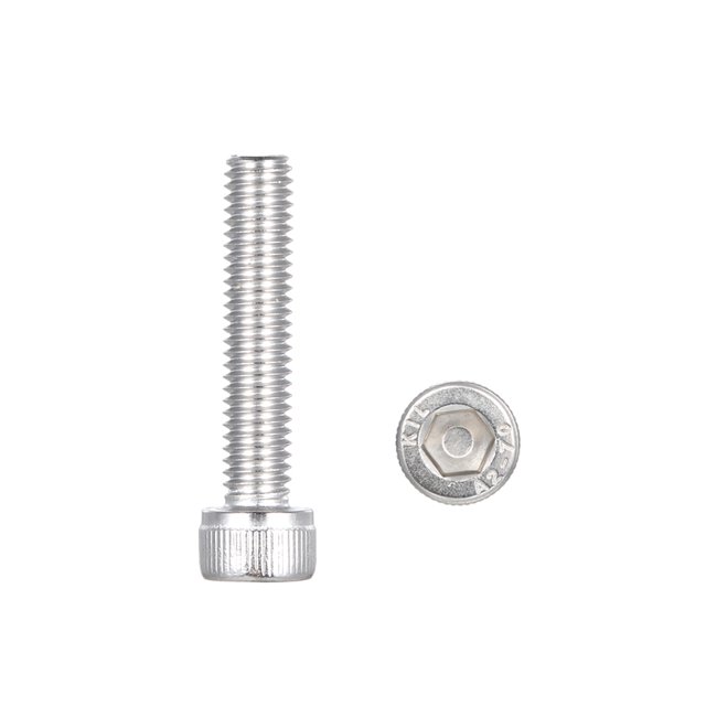 M6 DIN912-A2 Tornillo Allen Tornillos hexagonales Tornillos hexagonales Tornillo hexagonal M6 * 30 MABOTO Tornillo