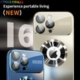 thumbnail image 3 of CTEGLODRIX New Titanium Metallic Color Matte Case for iPhone 16 15 14 Plus 13 12 11 Pro Max Magnetic Case for Magsafe Lens Protection Case, 3 of 9