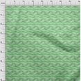 thumbnail image 4 of oneOone Cotton Flex Green Fabric Abstract Stripe Craft Projects Decor Fabric Printed By The Yard 40 Inch Wide, 4 of 4