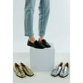thumbnail image 6 of Jongs Metallic Penny Loafers, 6 of 11