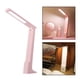 thumbnail image 5 of Lámpara de escritorio LED Perfecl portátil moderna luz de lectura 3 niveles Enchufe rosa, 5 of 8