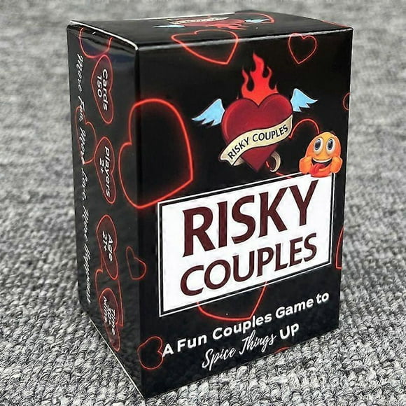 2025 Risky Couples - A Fun Couples Game to Spice Things Up Card Game for Date Night